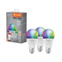 3er Pack LEDVANCE SMART WIFI A100 14W 230V RGBW FR E27 TRIPLE PACK